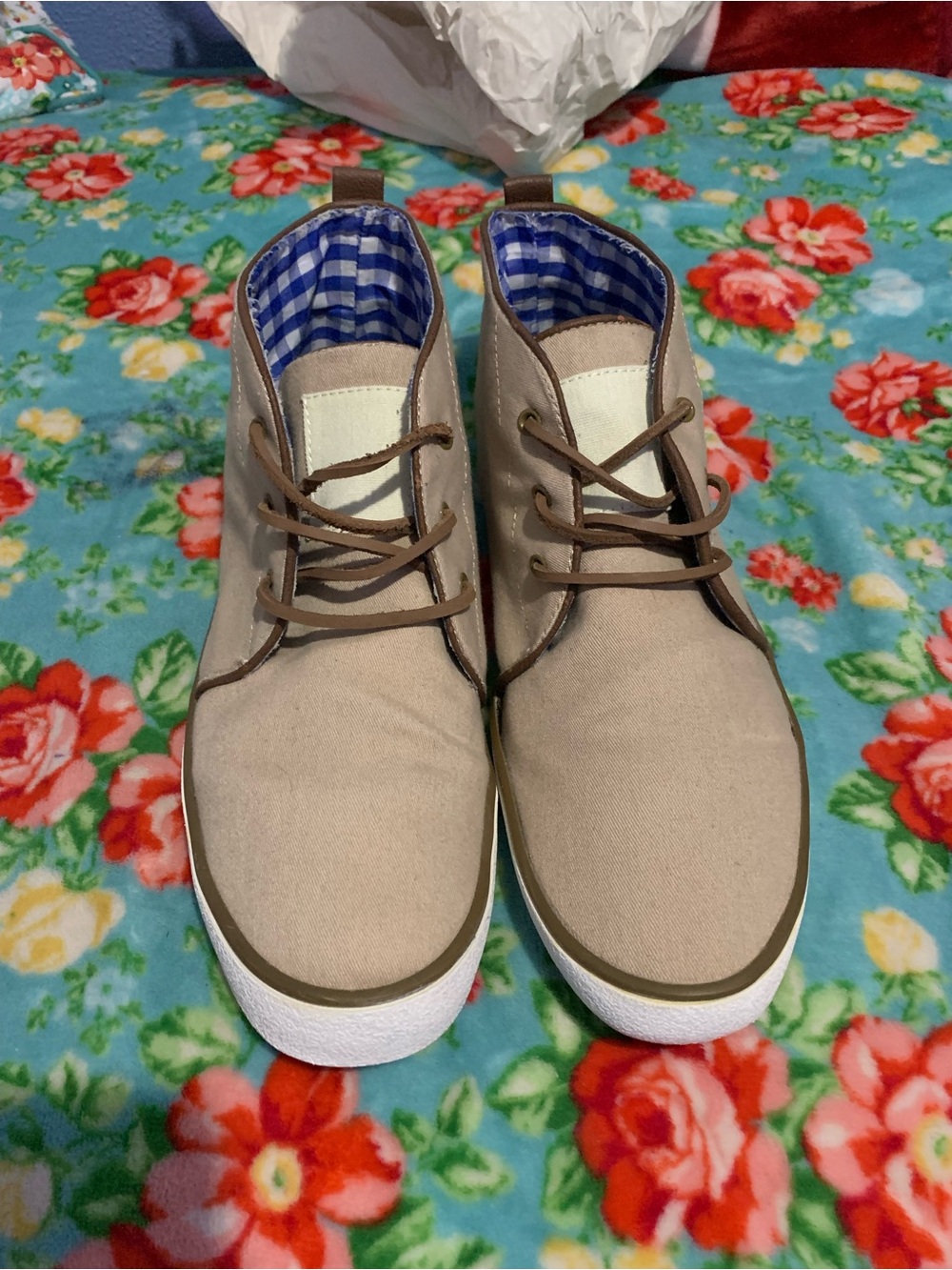 Kenneth Cole Reaction Canvas Chukka Sneakers 12M